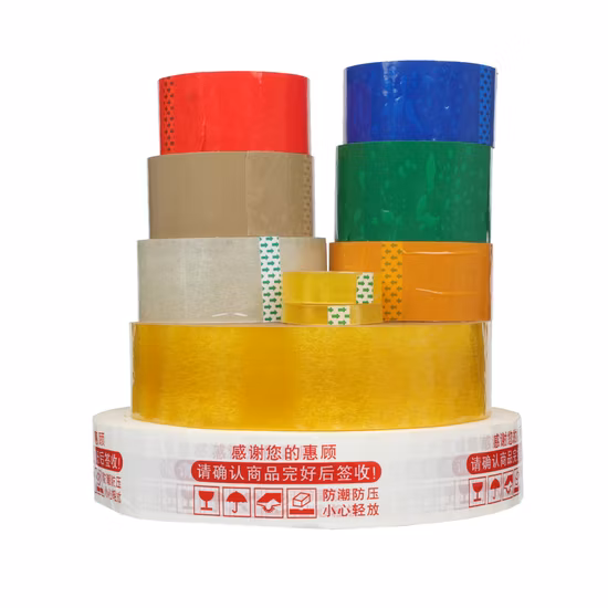 Strong Adhesion BOPP Industrial Shipping Box Clear Packaging Tape Transparent Carton Packaging Tape