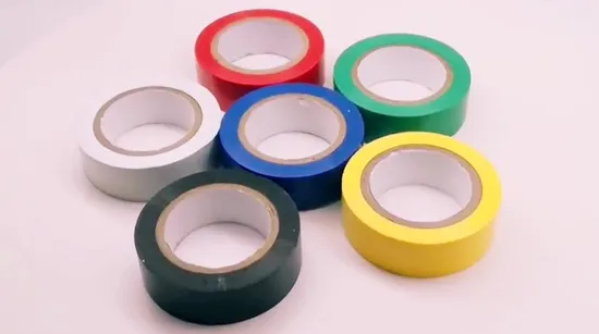 Waterproof Flame Retardant Insulation Materials Industrial Insulating Electrical PVC Tape 