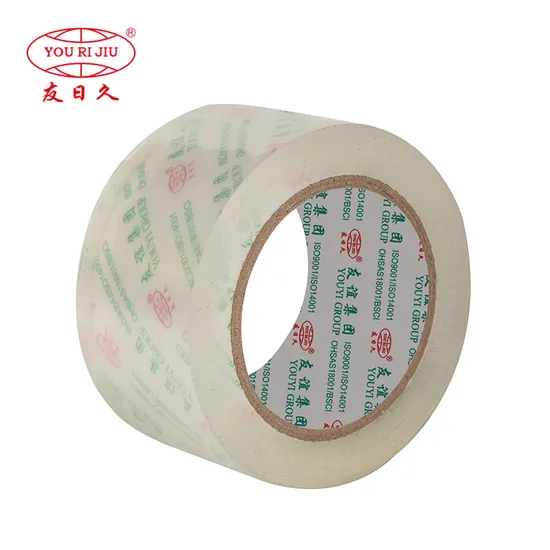 Youyi Group Super Clear High Tack Box Sealing Packaging Customized Size Wholesale BOPP Tape 