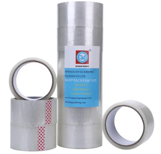 Carton Sealing Packaging Wholesales Super Clear OEM BOPP Self Adhesive Tape 